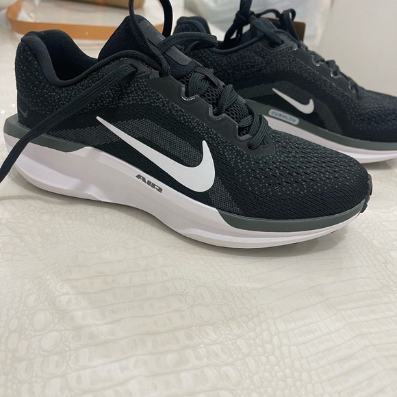 Nike Air Black and White Sneakers - Picture 1 of 5